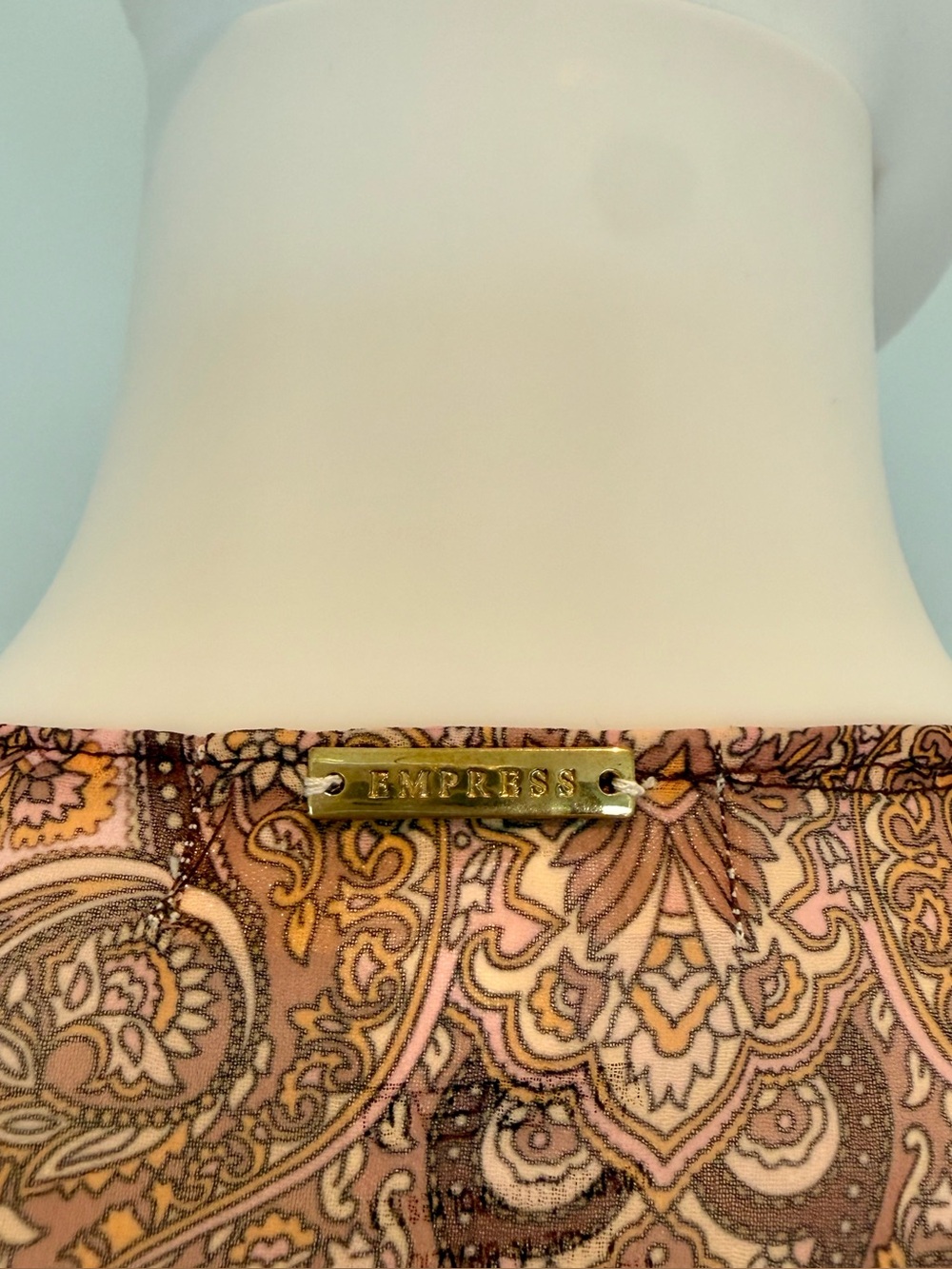 Empress Brasil Malaga Kimono India Print - Picture 5 of 10